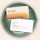 Search for vintage 80s business cards Colourful striped