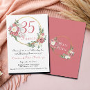 Search for coral anniversary invitations Vow renewal