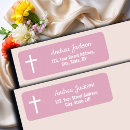 Search for crucifix return address labels Religious