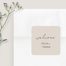 Search for welcome wedding stickers Chic