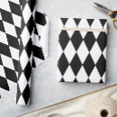 Search for black and white harlequin wrapping paper Classic