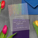 Search for gay lesbian wedding invitations Rainbow colours
