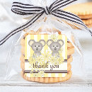 Search for twin birthday stickers Yellow