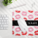 Search for lip mouse mats Red lips