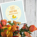 Search for duck napkins One lucky duck