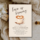 Search for cappuccino invitations Brown