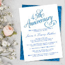 Search for 45th anniversary invitations Elegant