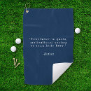 Search for quotes golf towels Motivational