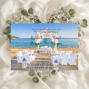 Search for beach arbor wedding invitations Summer