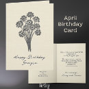 Search for april cards Birth month