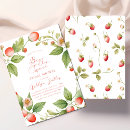 Search for sweet bridal shower invitations Red