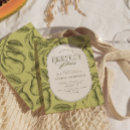 Search for perfect pear invitations Green