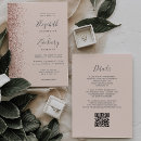 Search for pink glitter wedding invitations Glam