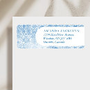 Search for moroccan return address labels Elegant