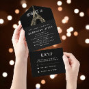 Search for eiffel tower sweet 16 invitations Girly