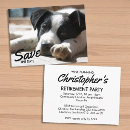 Search for retirement save the dates Typography