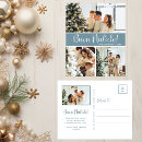 Search for dusty blue christmas cards Photo collage