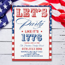 Search for funny 4th of july invitations America