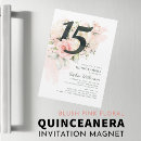 Search for magnetic quinceanera invitations Quinceanera quince xv