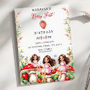 Search for strawberry shortcake birthday invitations Berry sweet birthday