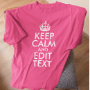 Search for pink white text tshirts For him