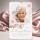 Search for pink roses memorial cards Watercolor