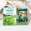 Search for golfing birthday invitations Sports birthday party