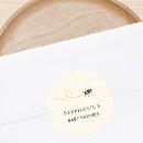 Search for whimsical bee stickers Sweet as can bee