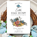 Search for bird hunting invitations Egg hunt