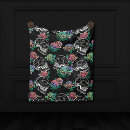 Search for skull face blankets Dia de los muertos
