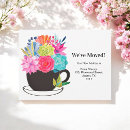 Search for change of address postcards Blue