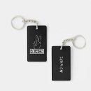 Search for graphic designer key rings Black and white
