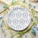 Search for vintage bunny plates Blue