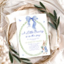 Search for little bunny invitations Blue