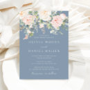 Search for dusty blue and blush wedding invitations Pink
