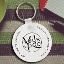 Search for company logo key rings Black and white