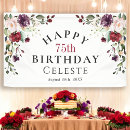 Search for 75th birthday celebration posters For her