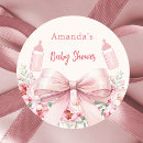 Search for baby shower bottle stickers Pink