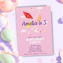 Search for kid drawing invitations Girl