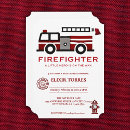 Search for firefighter baby shower invitations Cute