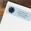 Search for art nouveau labels return address labels Blue