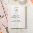 Search for beach cabana invitations Palm tree