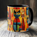 Search for happy cat mugs Whimsical