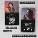 Search for band business cards Qr code