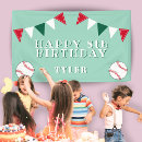 Search for baseball banners Cute