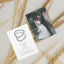 Search for cake wedding invitations Black and white