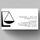 Search for legal business cards Black and white