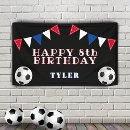 Search for soccer birthday banners Boy