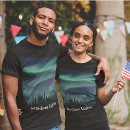 Search for northern lights tshirts Green