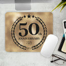Search for 50 fifty mouse mats Gold